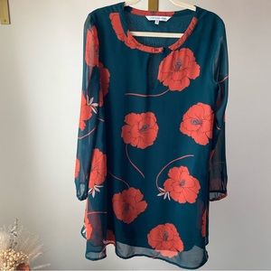 Stunning Cupcakes & Cashmere Sybella Floral A-Line Dress, Size Medium